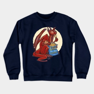 Brave knight flavoured chips Crewneck Sweatshirt